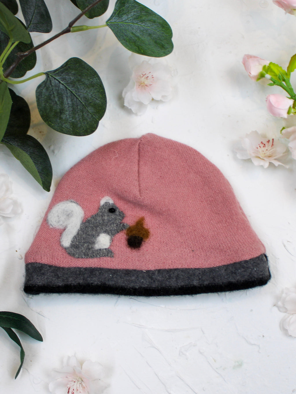 Squirrel Cashmere Hat - Baby