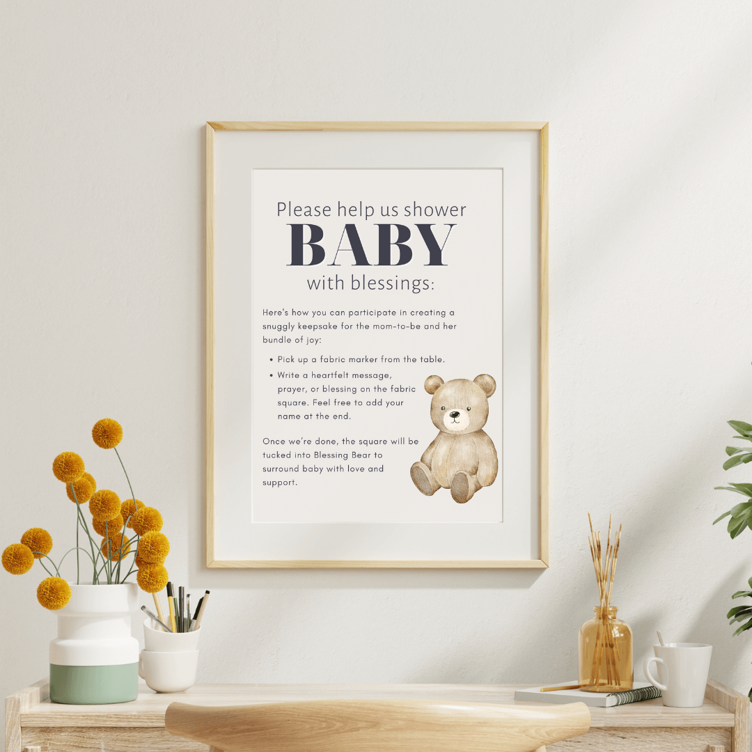 Cocoa Blessing Bear® Baby Shower Bundle